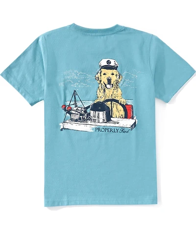 Properly Tied Big Boys Golden Captain T-Shirt