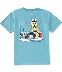 Properly Tied Big Boys Golden Captain T-Shirt