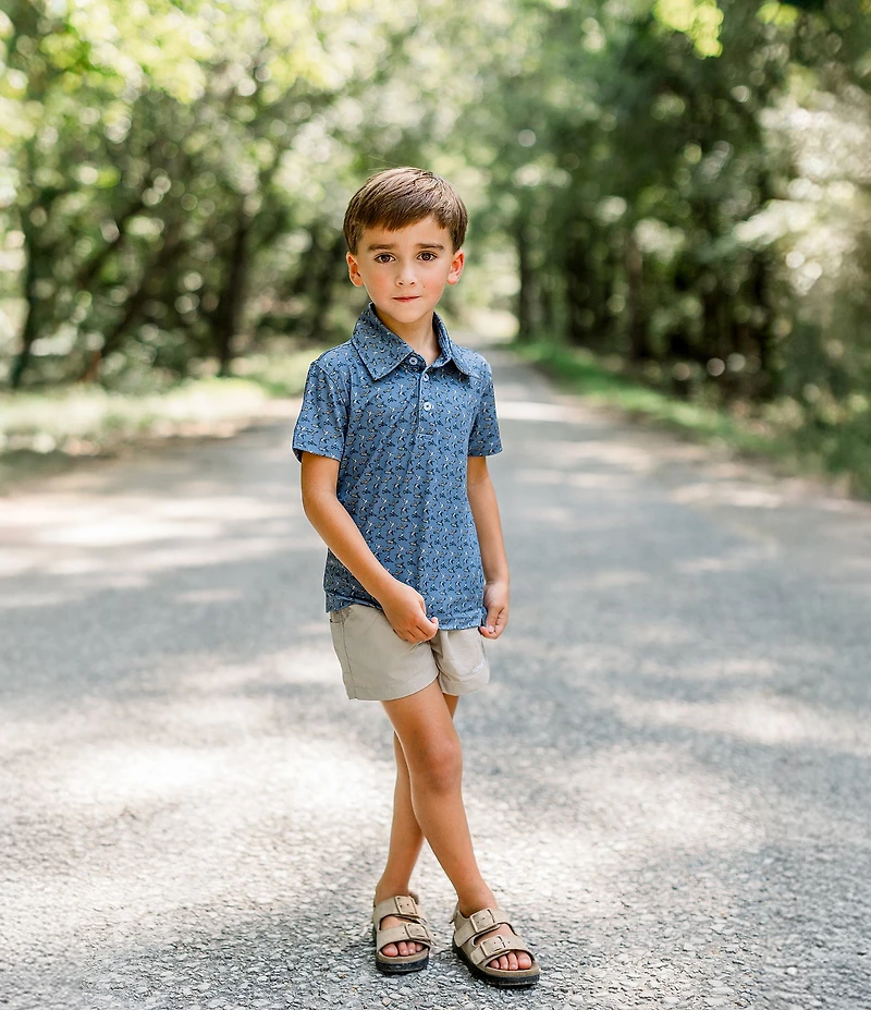 Properly Tied Big Boys Americana Mallard Pull-On Shorts