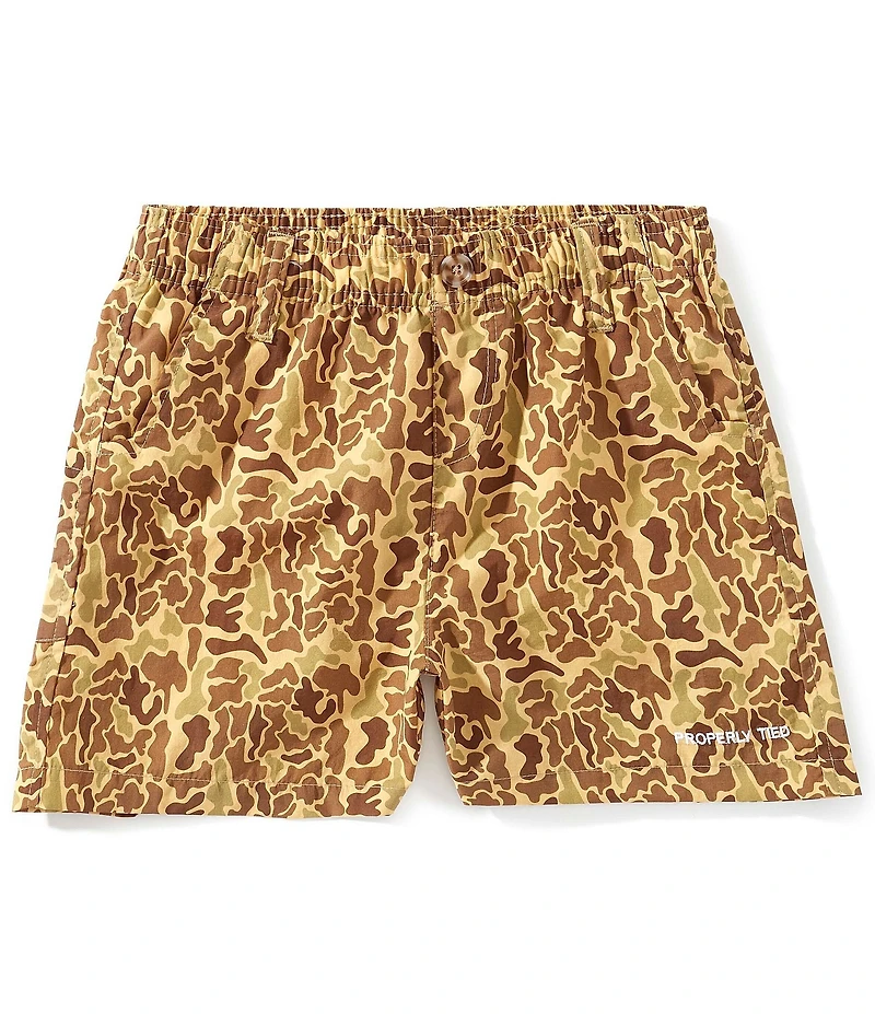 Properly Tied Big Boys Camo Mallard Shorts