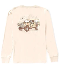 Properly Tied Big Boys Camo Truck Long Sleeve T-Shirt