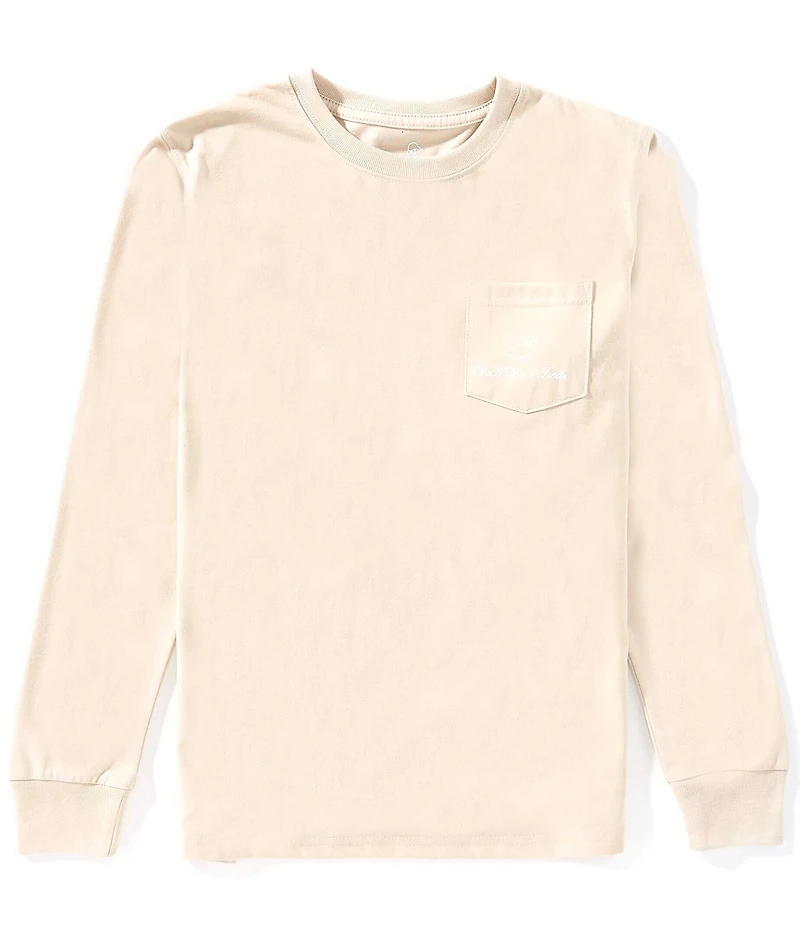 Properly Tied Big Boys Camo Truck Long Sleeve T-Shirt