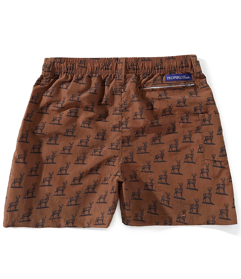 Properly Tied Big Boys Deer Mallard Shorts