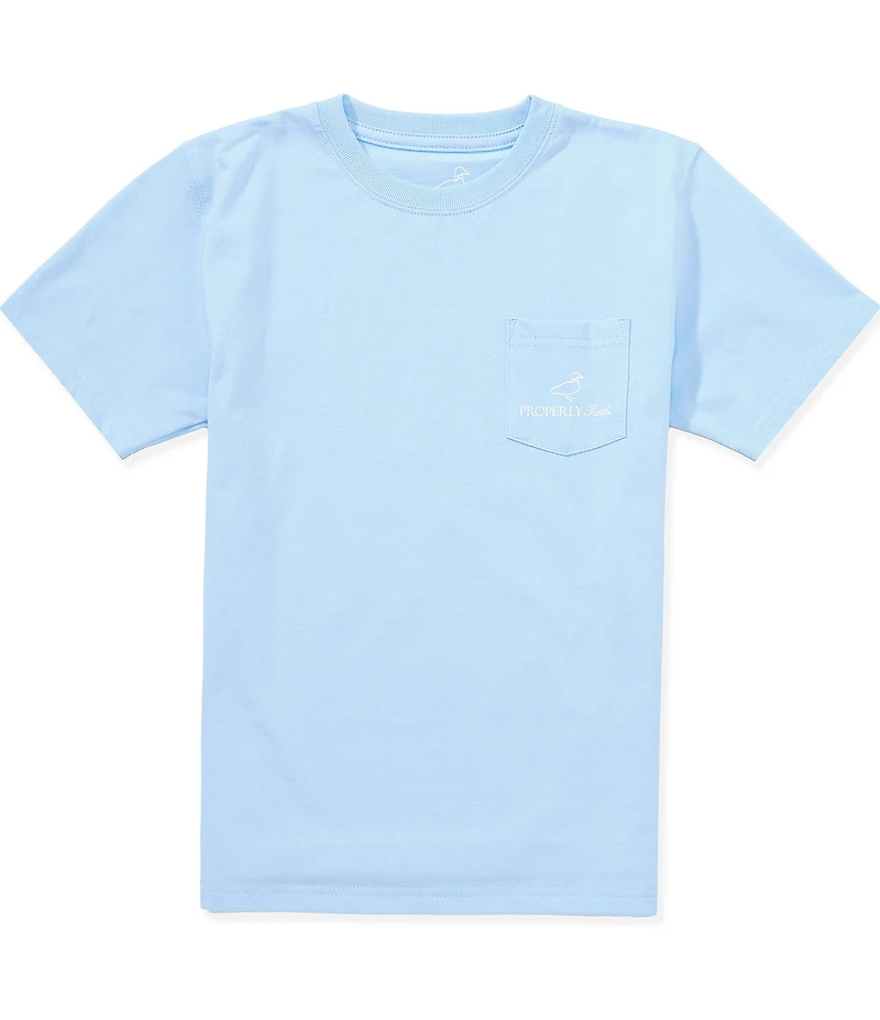 Properly Tied Big Boys Diamond Dogs Short Sleeve Graphic T-Shirt