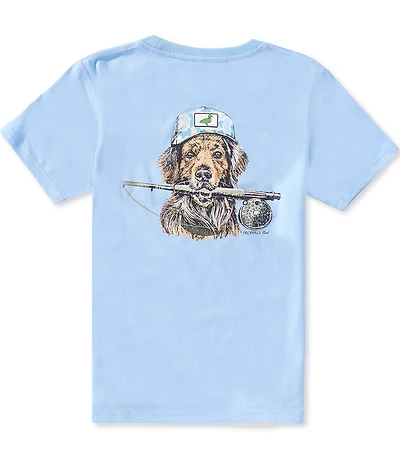 Properly Tied Big Boys Fishing Buddy Short Sleeve Graphic T-Shirt