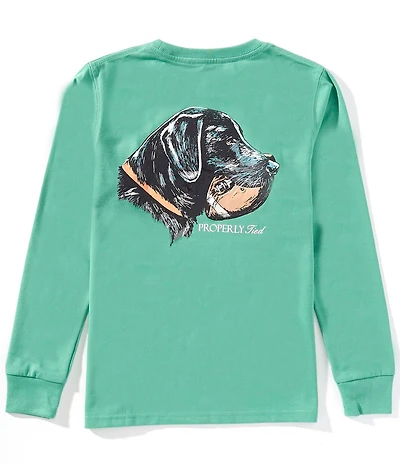Properly Tied Big Boys Good Catch Long Sleeve T-Shirt