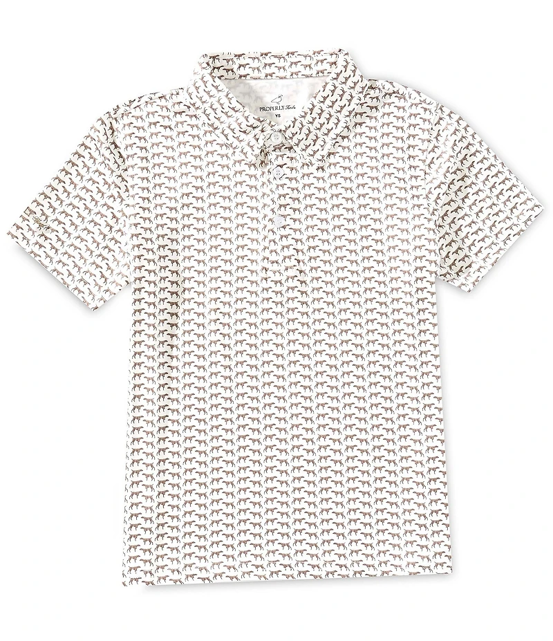 Properly Tied Big Boys Inlet Pointer Performance Polo Shirt
