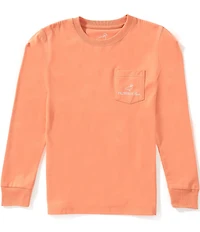 Properly Tied Big Boys Longhorn Long Sleeve Graphic T-Shirt