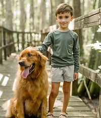 Properly Tied Big Boys Mans Best Friend Long Sleeve T-Shirt