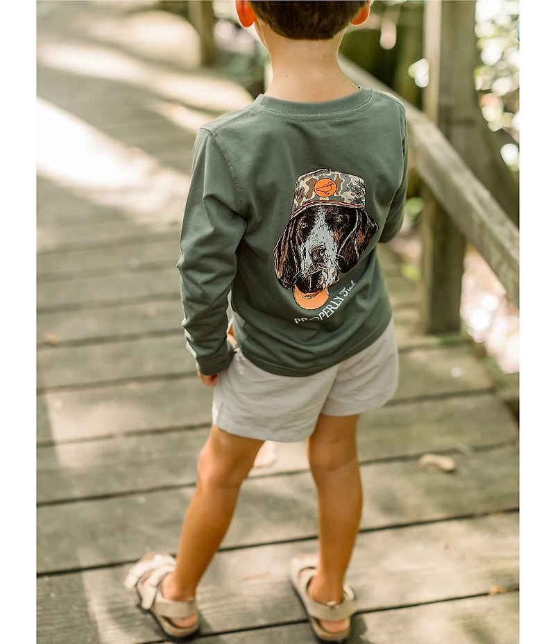 Properly Tied Big Boys Mans Best Friend Long Sleeve T-Shirt
