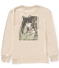 Properly Tied Big Boys Mossy Oak Lab Long Sleeve T-Shirt