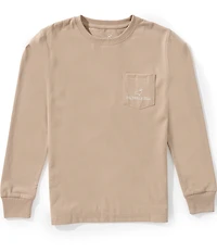 Properly Tied Big Boys Mossy Oak Topo Cruiser Long Sleeve Graphic T-Shirt