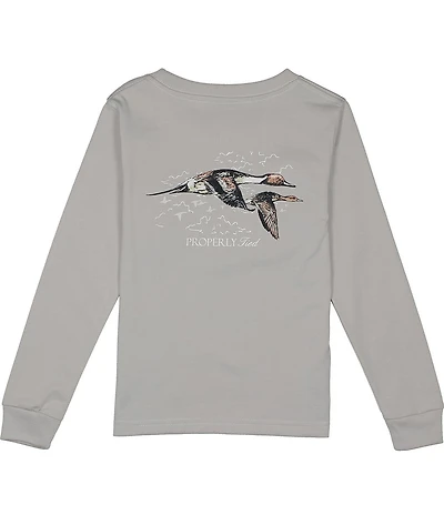 Properly Tied Big Boys Pintails Long Sleeve T-Shirt