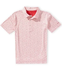 Properly Tied Big Boys Range Short Sleeve Print Polo Shirt
