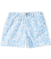 Properly Tied Big Boys River Camo Print Americana Mallard Pull-On Shorts