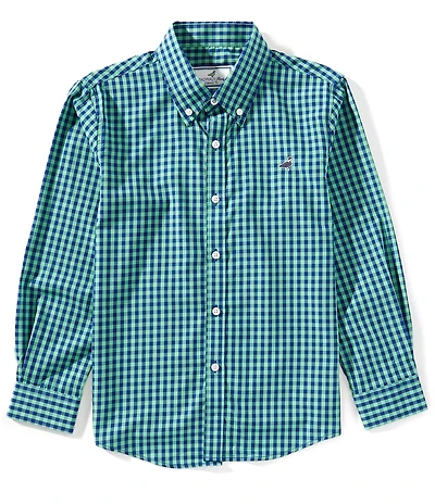 Properly Tied Big Boys Seasonal Sport Long-Sleeve Button-Front Shirt