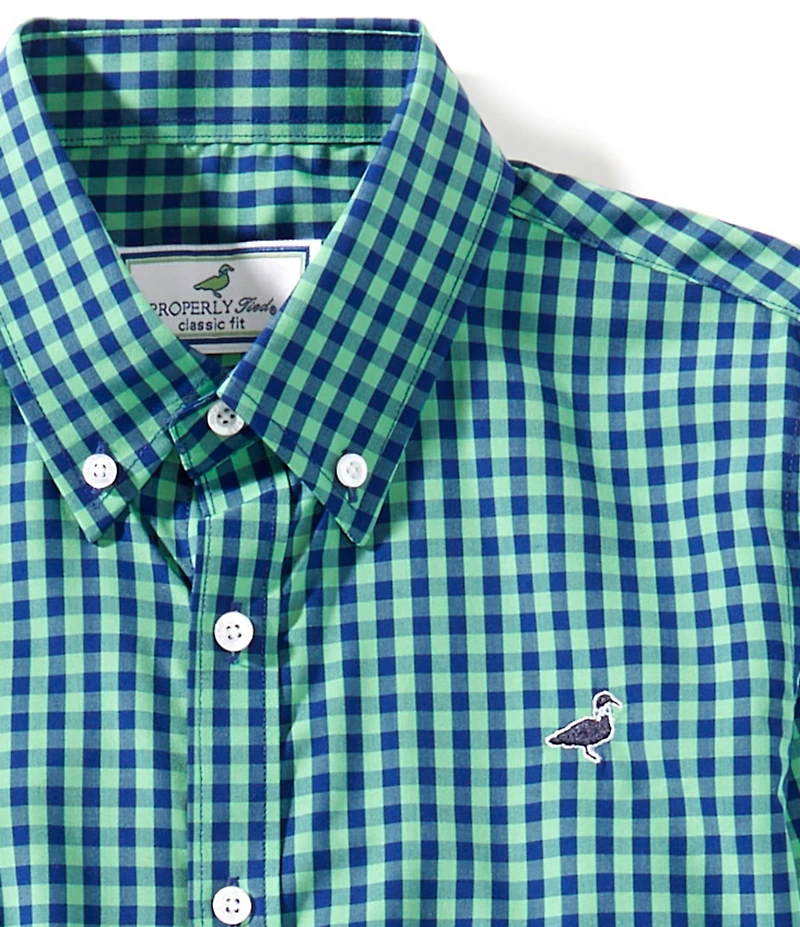 Properly Tied Big Boys Seasonal Sport Long-Sleeve Button-Front Shirt