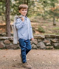 Properly Tied Big Boys Seasonal Sports Button-Front Shirt