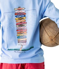 Properly Tied Big Boys Southeastern Showdown Long Sleeve Graphic T-Shirt
