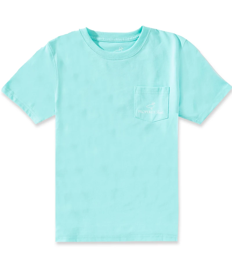 Properly Tied Big Boys Swordfish Short Sleeve Graphic T-Shirt