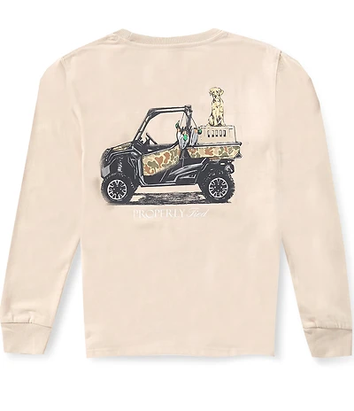 Properly Tied Big Boys Trail Tradition Long Sleeve T-Shirt