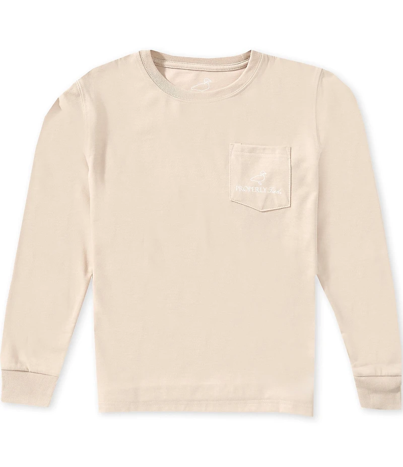 Properly Tied Big Boys Trail Tradition Long Sleeve T-Shirt