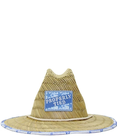 Properly Tied Boys Cabo Straw Hat