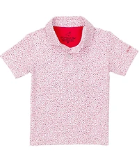 Properly Tied Little Boys Range Short Sleeve Print Polo Shirt