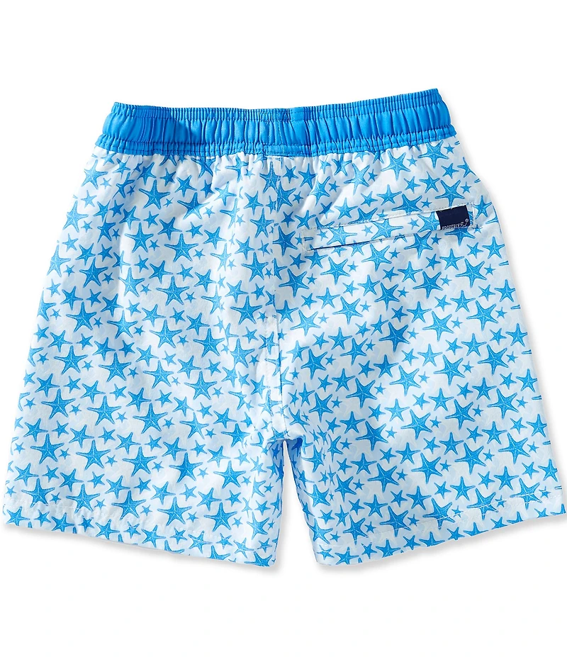 Properly Tied Boys Shordees Starfish Swim Trunks