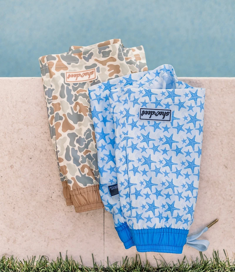 Properly Tied Boys Shordees Starfish Swim Trunks