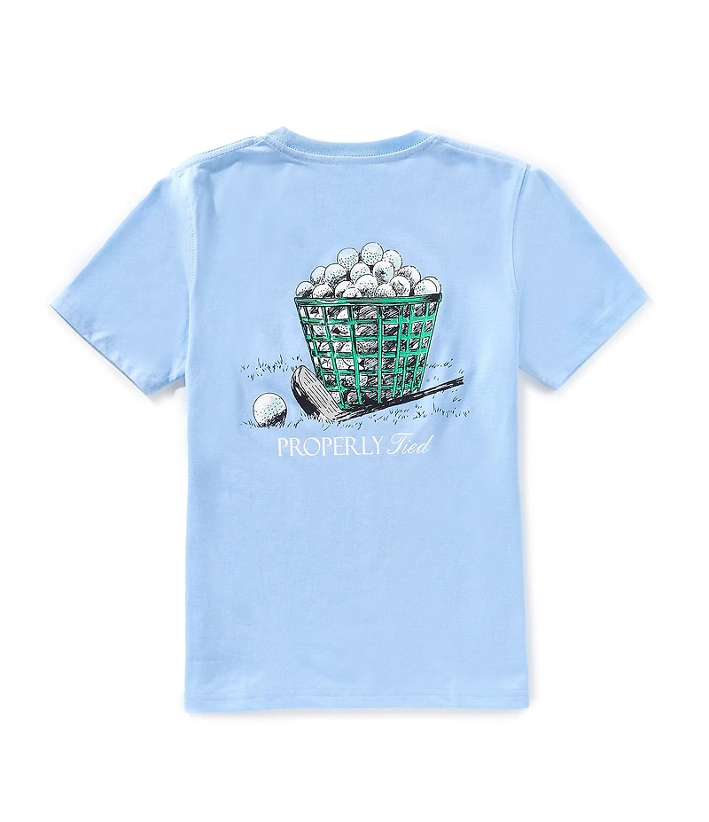 Properly Tied Little Boy Range Graphic Short Sleeve Crew Neck T-Shirt