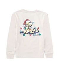 Properly Tied Little Boys 2-7 Santa Paws Graphic T-Shirt