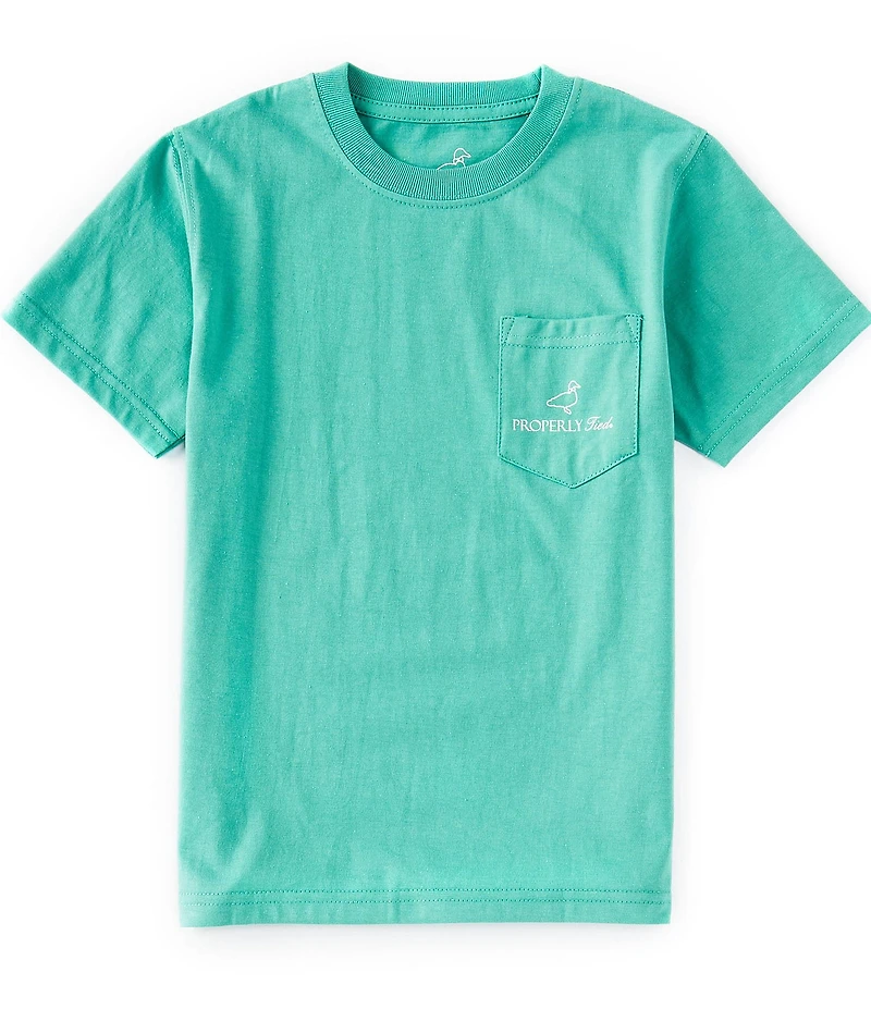 Properly Tied Little Boys Boating Tradition Graphic Short Sleeve T-Shirt