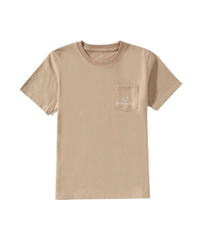 Properly Tied Little Boys Joy Ride Short Sleeve Crew Neck T-Shirt