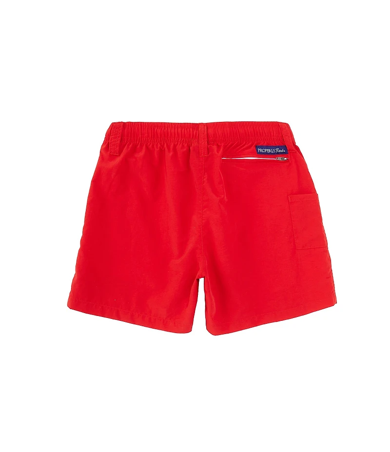 Properly Tied Little Boys Mallard Pull-On Shorts