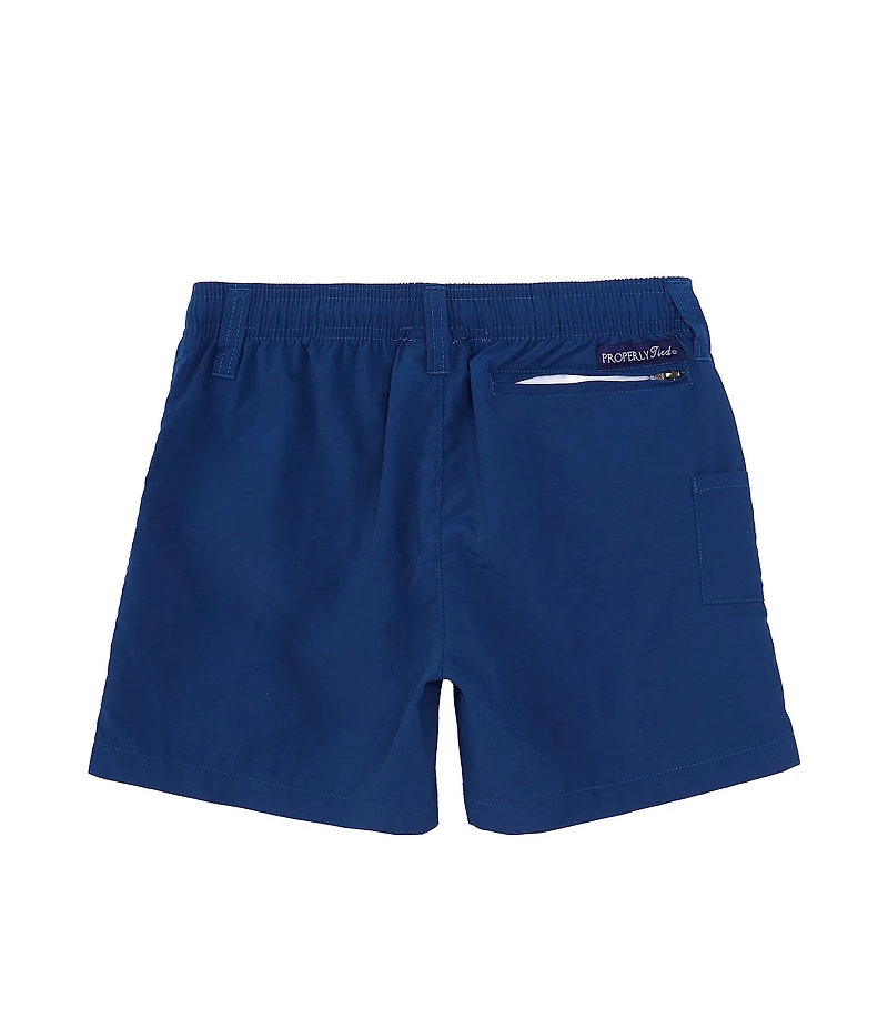 Properly Tied Little Boys Mallard Pull-On Shorts
