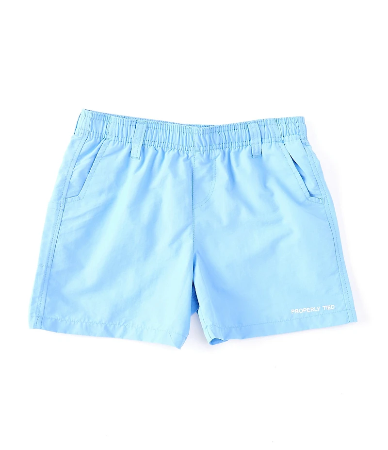 Properly Tied Little Boys Mallard Pull-On Shorts