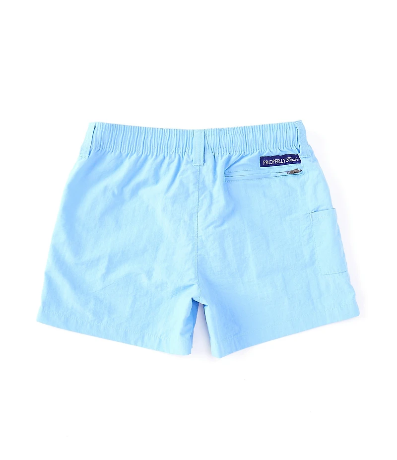 Properly Tied Little Boys Mallard Pull-On Shorts