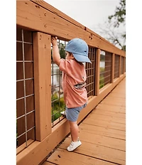 Properly Tied Little Boys Mallard Pull-On Shorts
