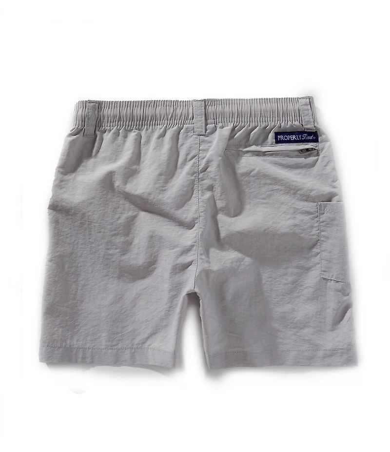 Properly Tied Little Boys Mallard Pull-On Shorts