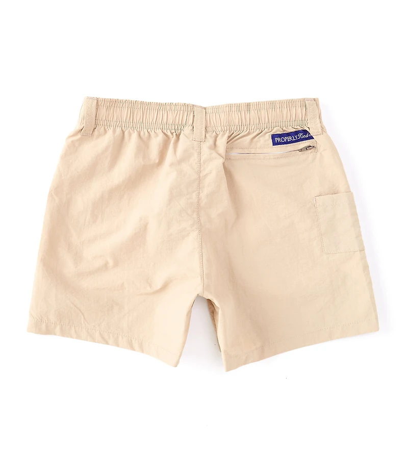 Properly Tied Little Boys Mallard Pull-On Shorts
