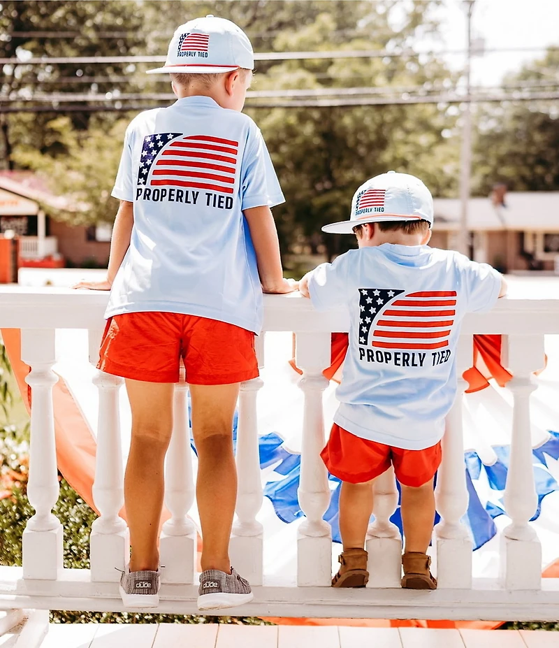 Properly Tied Little Boys' Pull-On Mallard Shorts
