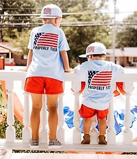 Properly Tied Little Boys' Pull-On Mallard Shorts