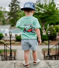 Properly Tied Little Boys Short Sleeve Country Club Graphic T-Shirt