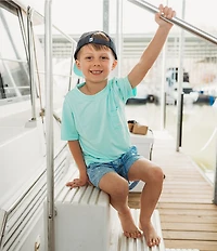 Properly Tied Little Boys Short Sleeve Country Club Graphic T-Shirt