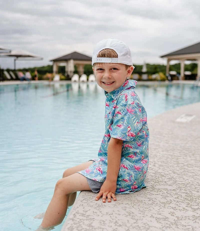 Properly Tied Little Boys 2T-7 Short Sleeve Shordees Summer Shirt