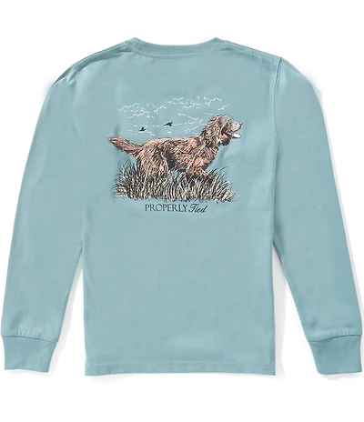 Properly Tied Little Boys Boykin Long Sleeve T-Shirt