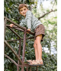 Properly Tied Little Boys Buck Long Sleeve T-Shirt
