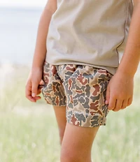 Properly Tied Little Boys Camo Mallard Shorts