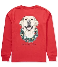 Properly Tied Little Boys Deck The Paws Long Sleeve T-Shirt